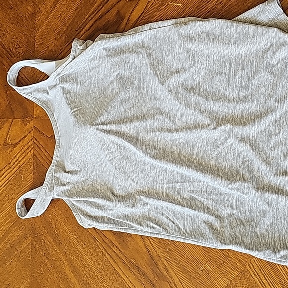 Light Grey Stretchy Tank - Picture 2 of 6